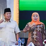 Foto Khofifah Indar Parawansa (kanan) bersama Capres 2024 Prabowo Subianto