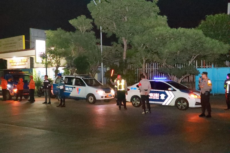 Foto : Suasana giat Patroli Gabungan (Foto doc. Humas Polres Pelabuhan Tanjungperak)
